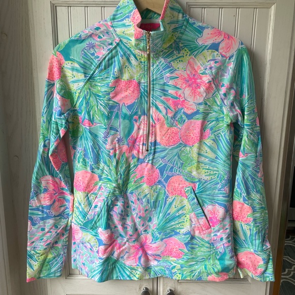 Lilly Pulitzer- XS Skipper Popover, only worn once! - Picture 1 of 2